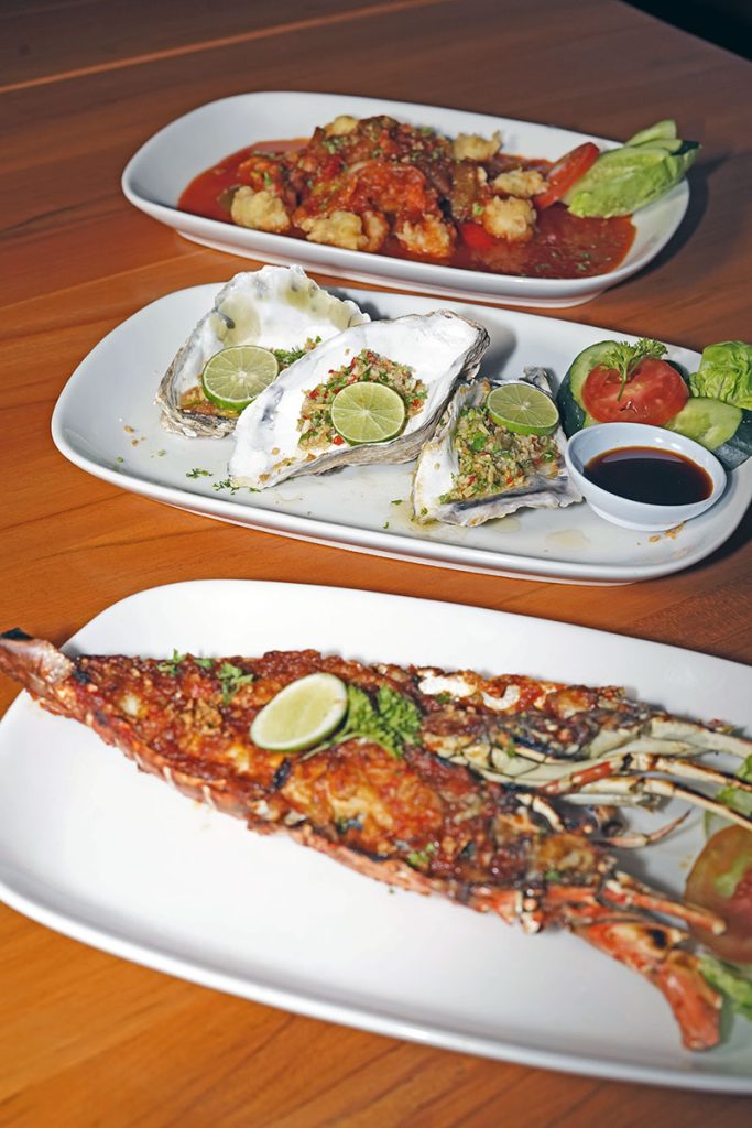 Best live seafood in Kuta, Bali
